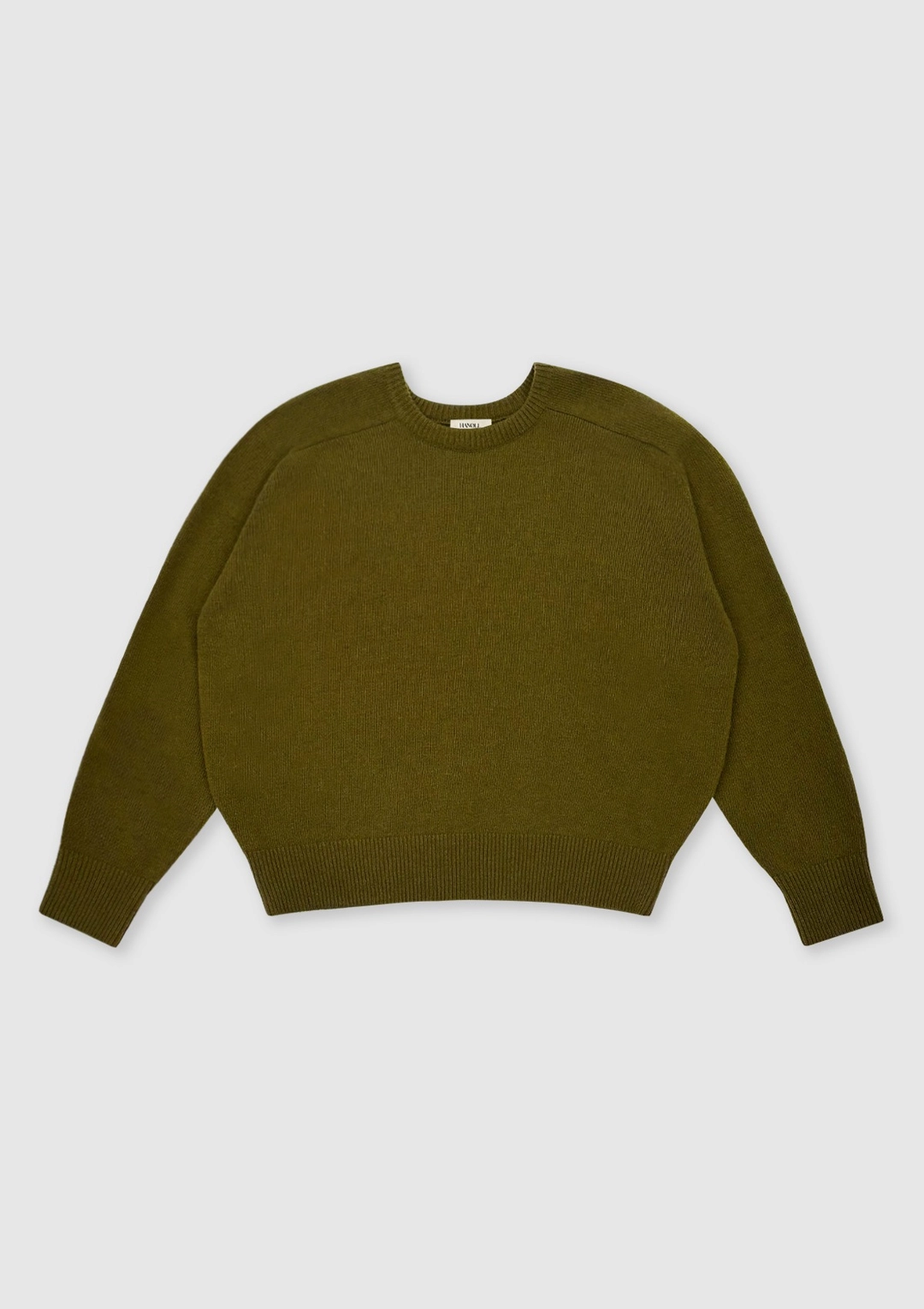 한올 Music Round Knit (Olive) 상품 이미지 1
