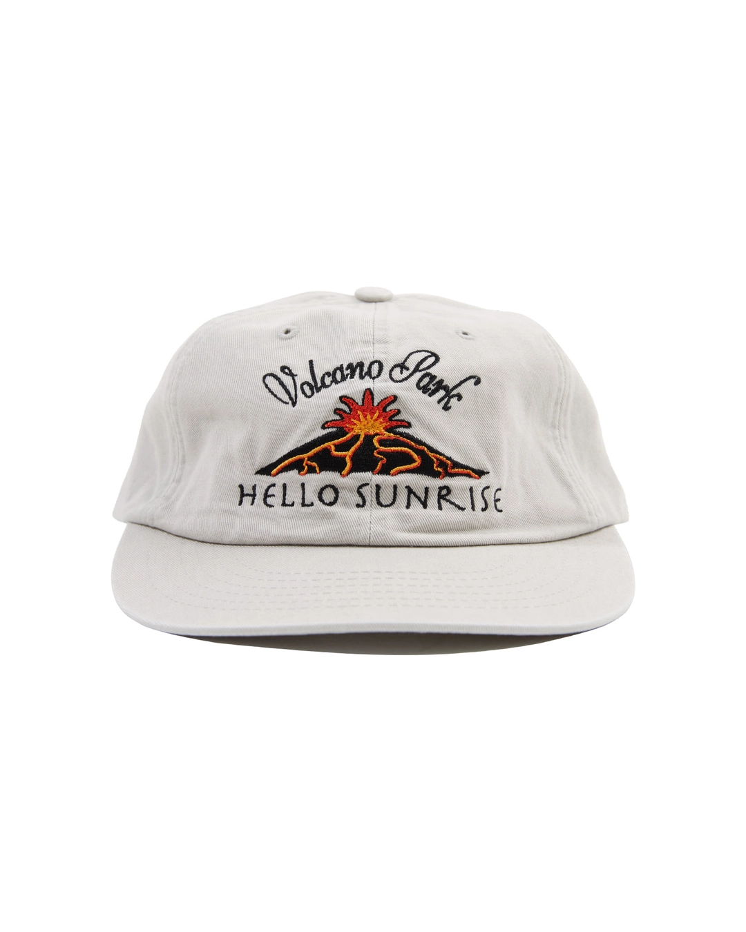 헬로선라이즈 Volcano Logo Relaxed Fit 6P Cap_Warm Gray 상품 이미지 2