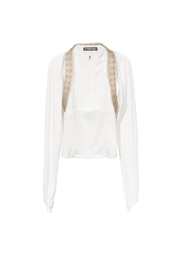 Half-Zip Racer Top w/ Harness
