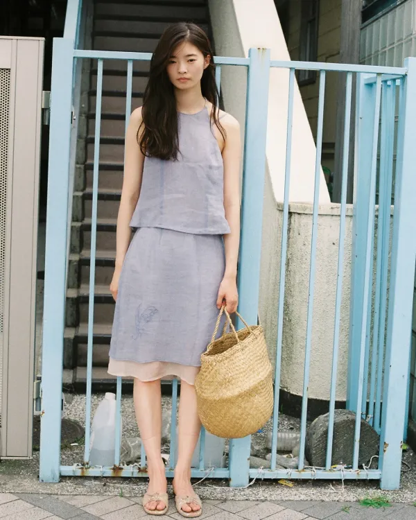 [2차] flétta Lily of the Valley Linen Skirt_2 Colors