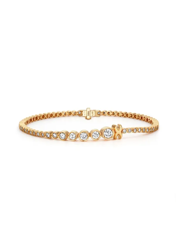 [G] Gradation Tennis Bracelet