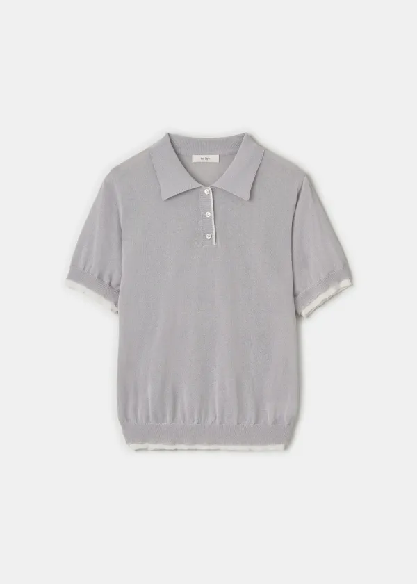 Layerd Collar Knit(Light Grey)
