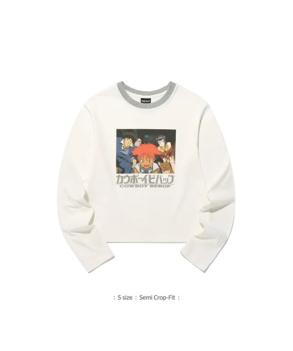 x cowboy bebop basic ls tee[off white]