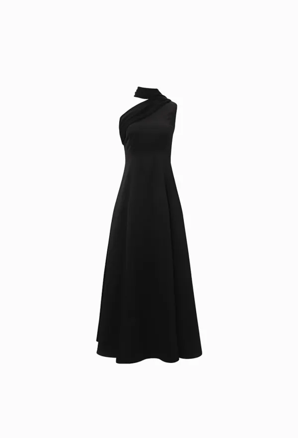 [APHRODITE] #05 Scarf Dress (Black)