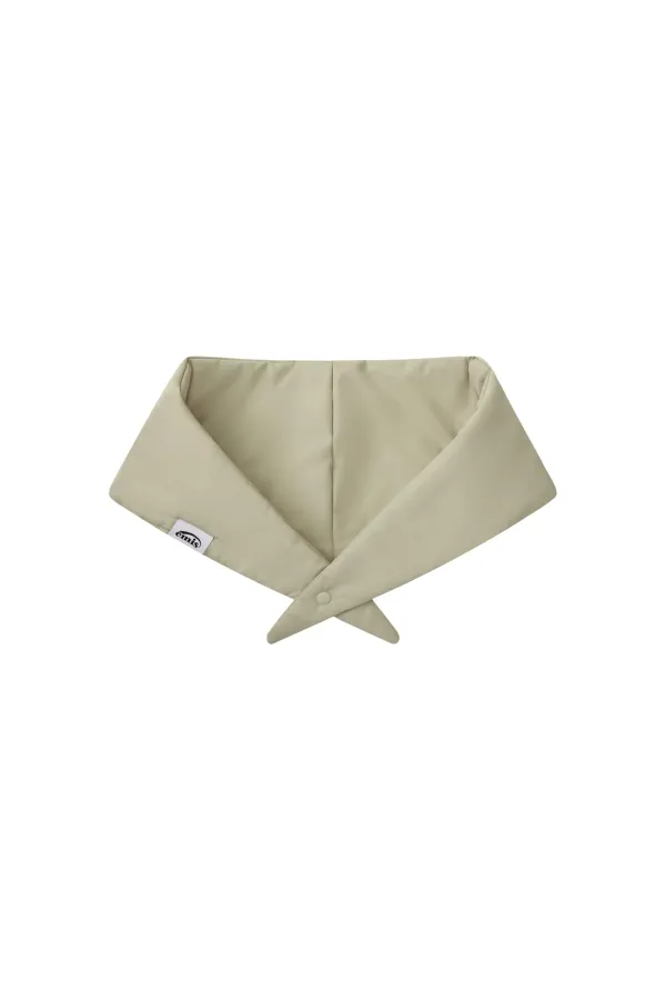 PADDED SCARF-BEIGE