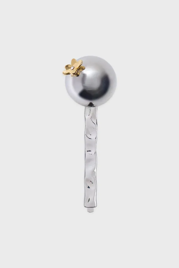 Soft Dome Hairpin (Silver Gold)