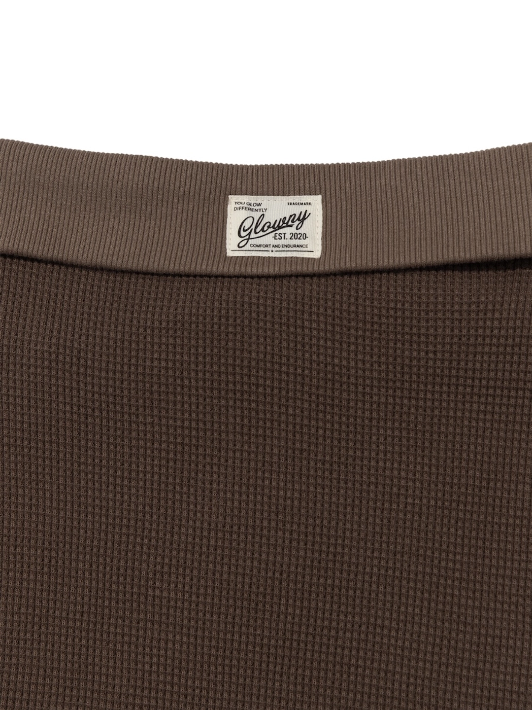글로니 DEMI CUTOUT LONG SLEEVE (BROWN) 상품 이미지 3
