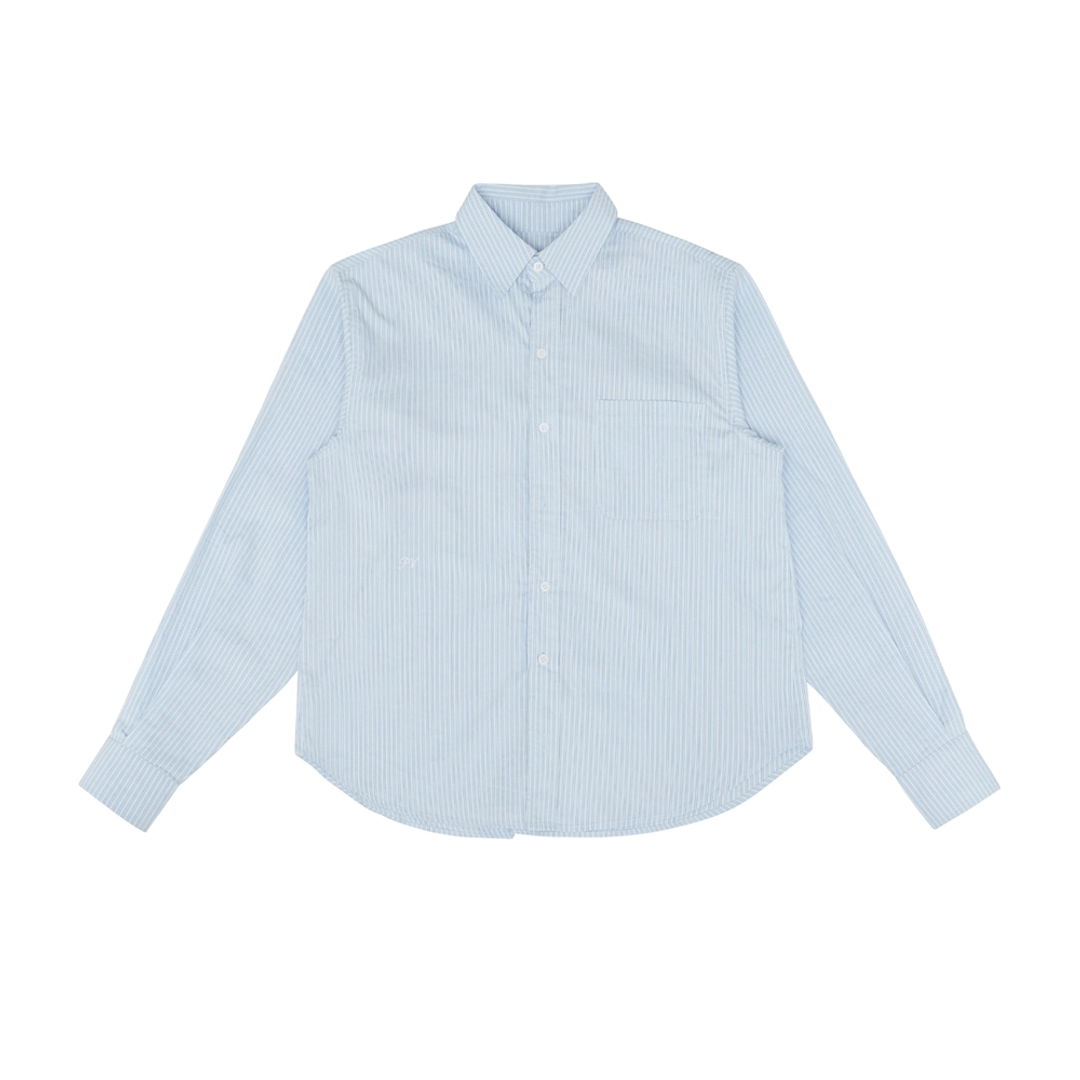 피브비 Stripe Shirt (cornflower blue) 상품 이미지 1