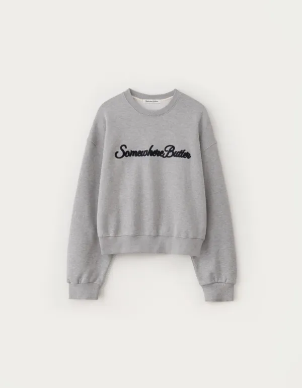 Bold Logo Sweatshirt - Grey