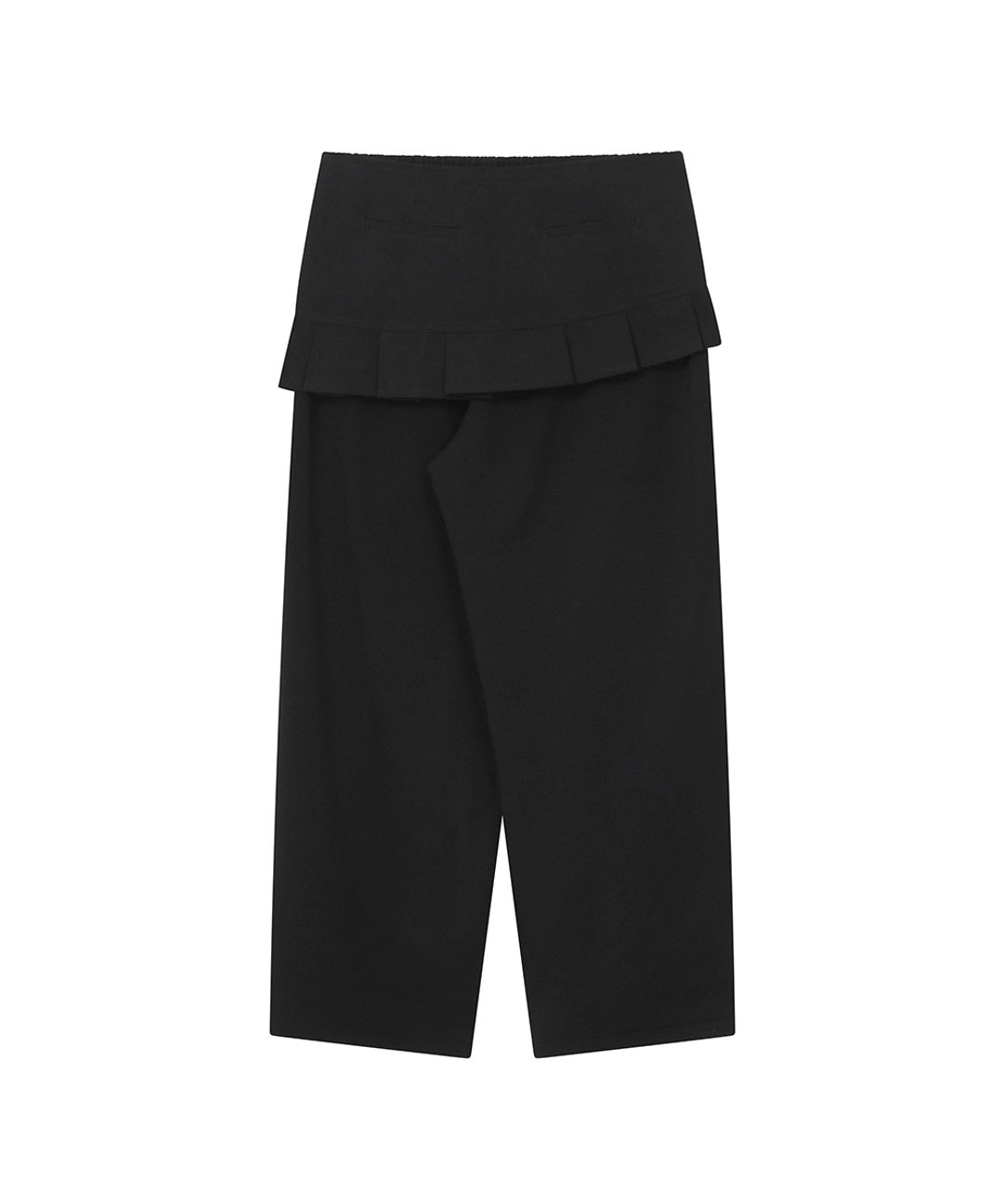 미세키서울 Track pleats skirt pants SET BLACK 상품 이미지 2
