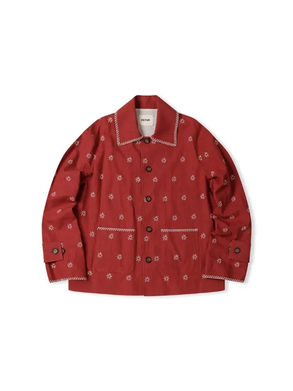 [수지,고민시,슬기 착용]The KYOTO Jacket Red_F262JK03 - FRITUR(프리터)