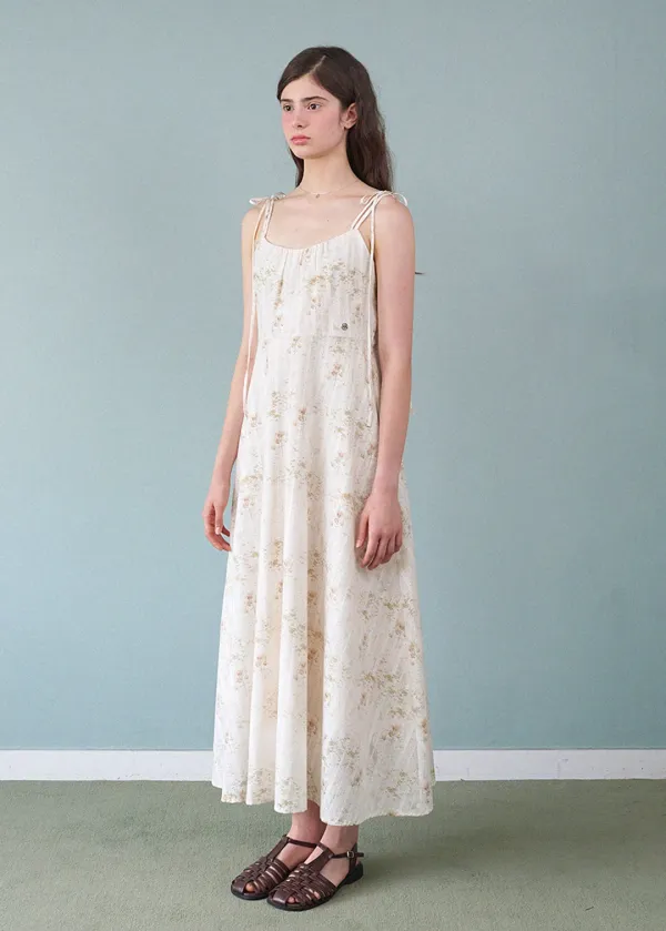  [44-120]  Blair Flower Sleeveless Dress  블레어 플라워 슬리브리스 드레스 (여름-데이트룩-나들이룩-여행룩-바캉스룩-마실룩-러블리룩-빈티지룩-나시원피스-플라워-여름원피스-자체체작) 