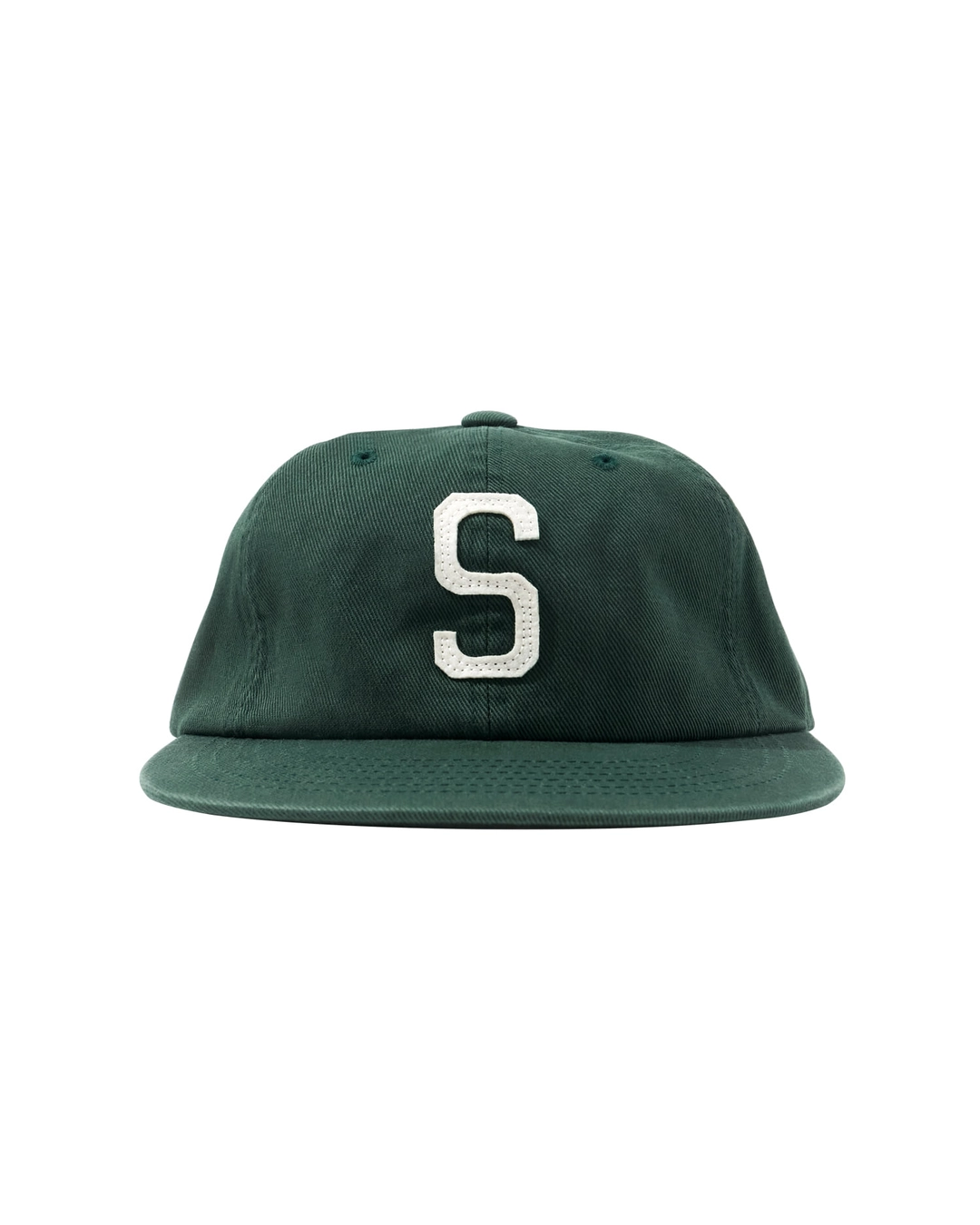 헬로선라이즈 S Logo Cotton Relaxed Fit 6Panel Cap_Deep Green 상품 이미지 1