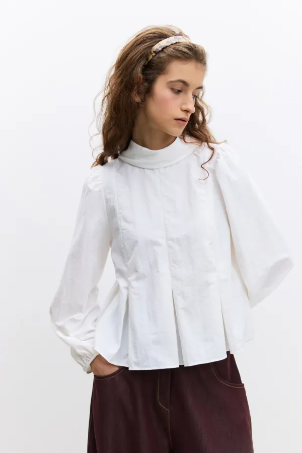 Popo Blouse / White