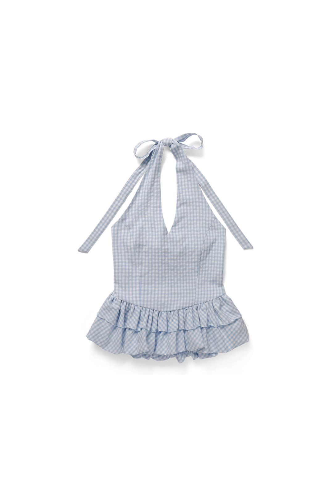 위드아웃썸머 Marine halter top_check 상품 이미지 1