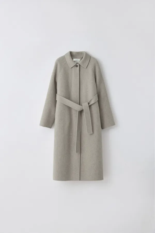 Della Coat_Oat Brown