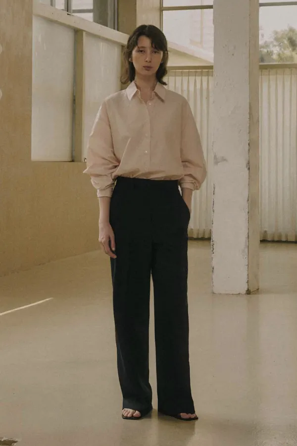 URBAN WIDE TROUSERS_NAVY