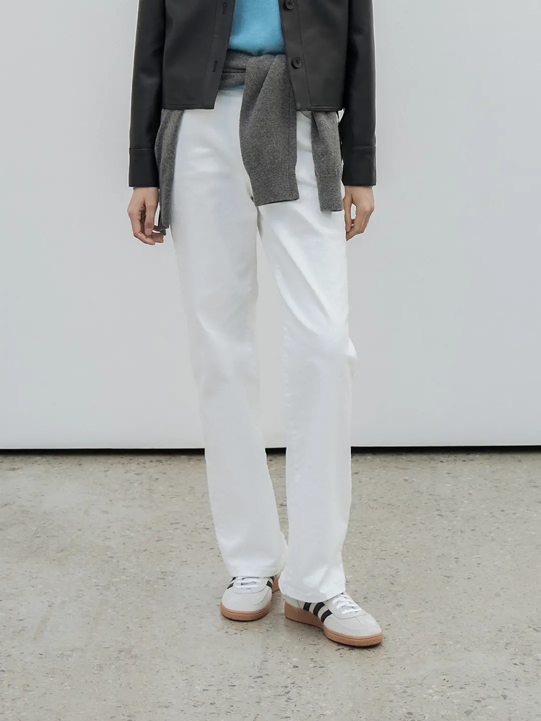 그레이룸 [8차] 쥬드 데님 팬츠 (white) 상품 이미지 2