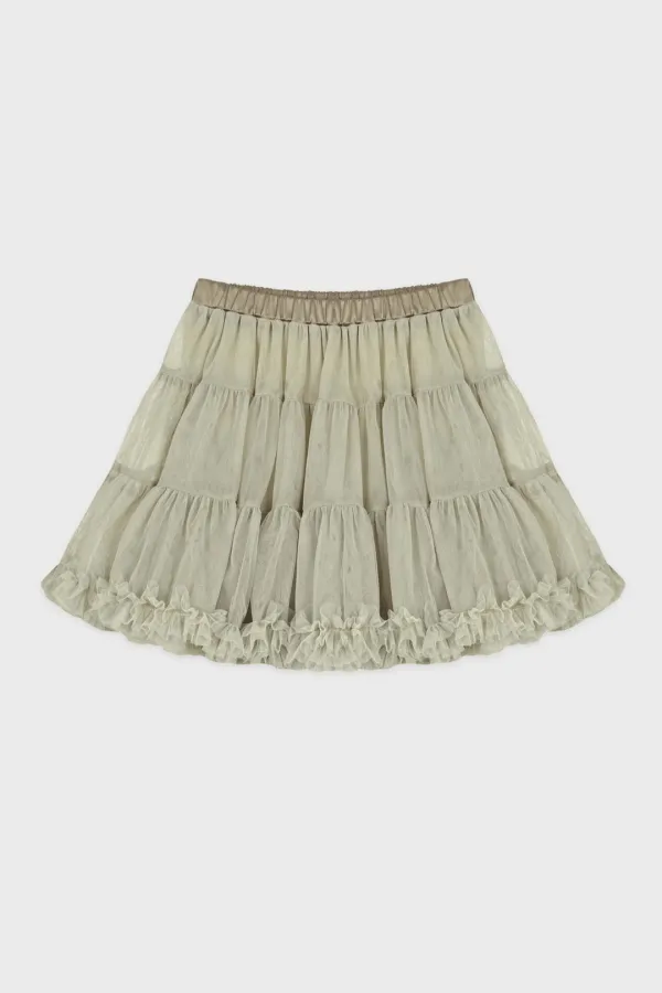 Tute Skirt (Greyish Green)