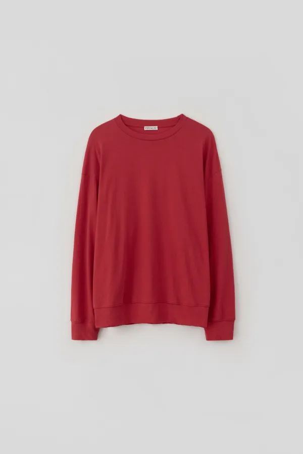 Light Cotton Sweatshirt_Red
