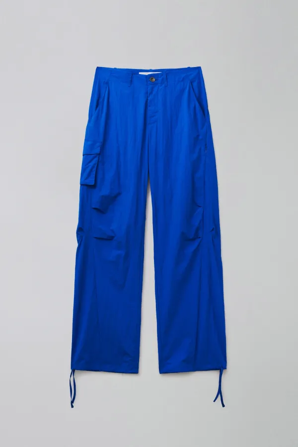 N.WIDE CARGO PANTS_COBALT BLUE