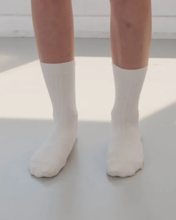 Rib Overankle Socks