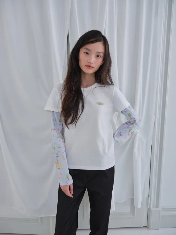 [4차 입고]Dreamy Layered Tee (White)