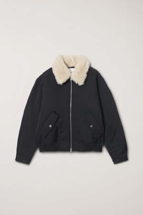 UNISEX FLIGHT PADDED JACKET BLACK