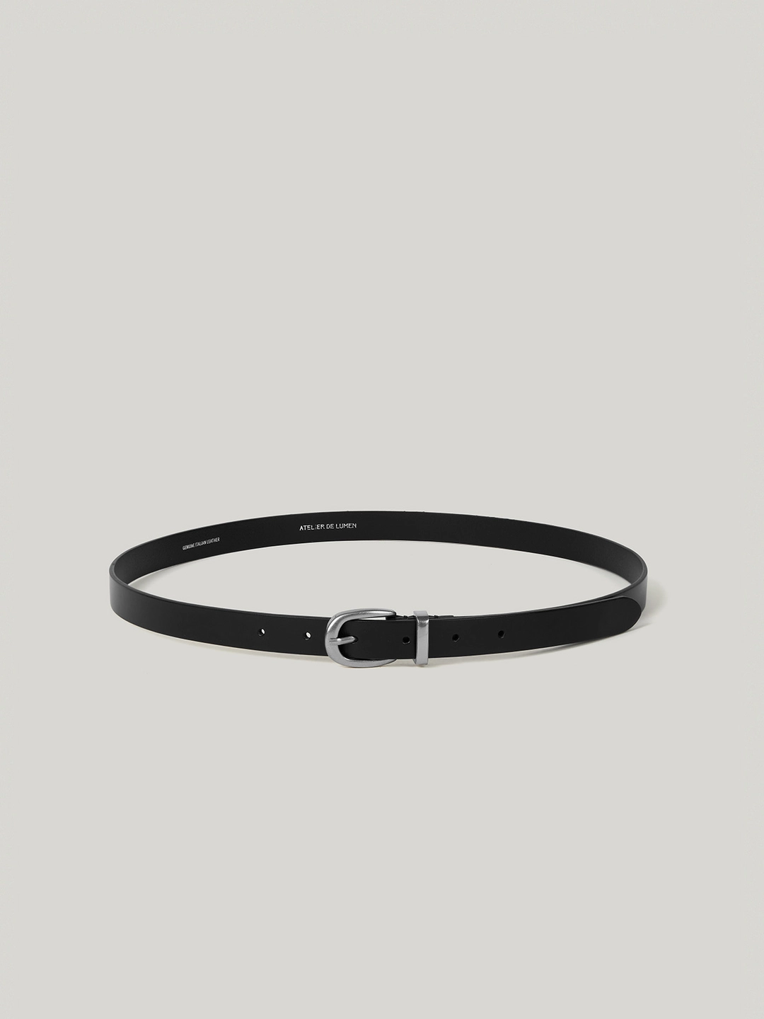 아뜰리에드 루멘 SOBRE AMPLE LEATHER BELT (SOFT BLACK) 상품 이미지 2