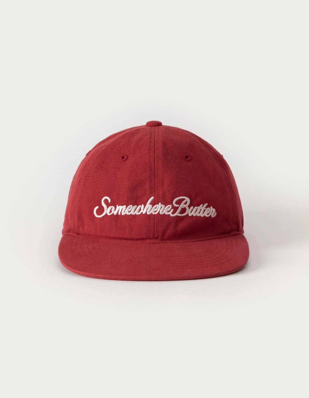 썸웨어버터 Bold Logo Ball Cap - Red 상품 이미지 1