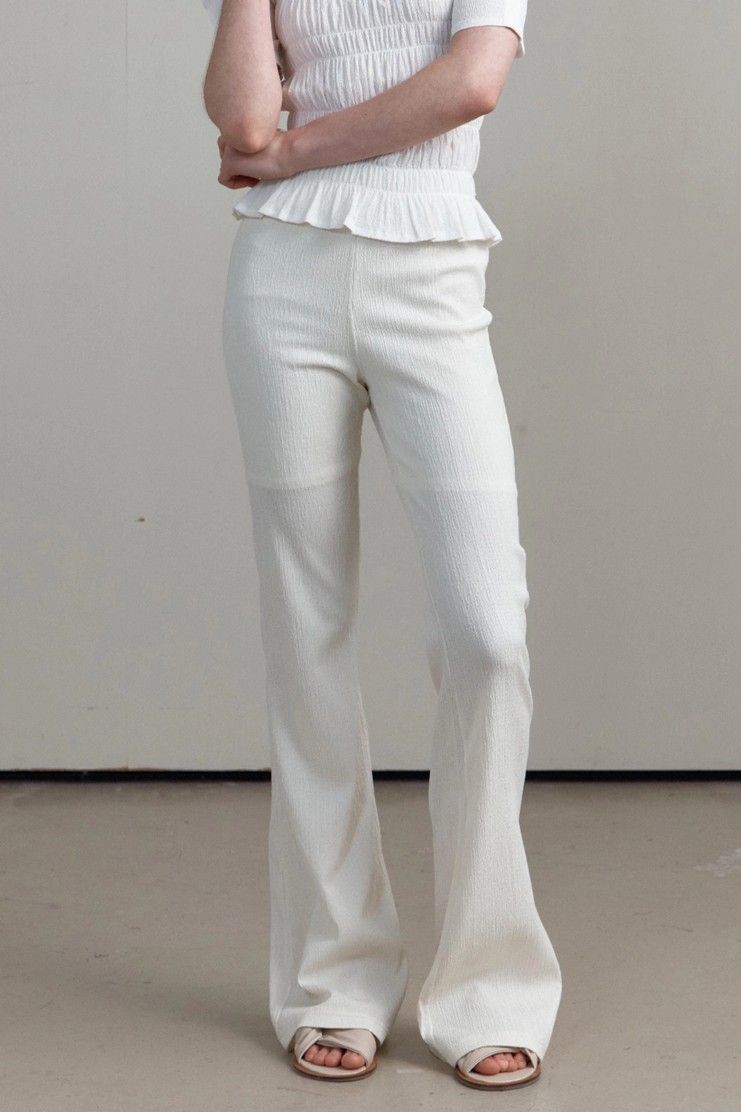 오브오브 Summer Bell Pants_Cream 상품 이미지 1