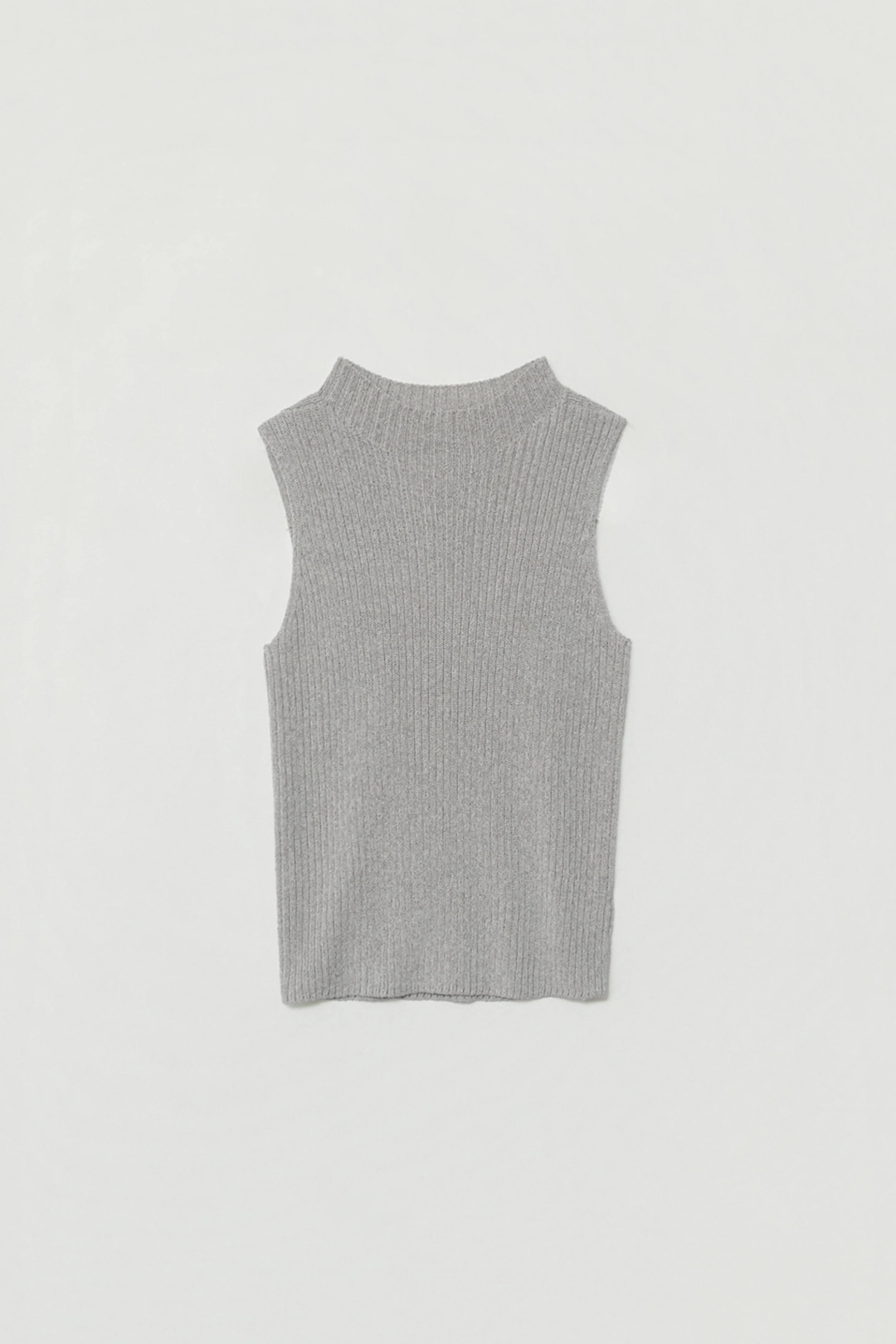 세이지먼트 LORAE HALF TURTLENECK SLEEVELESS KNIT_GRAY 상품 이미지 1
