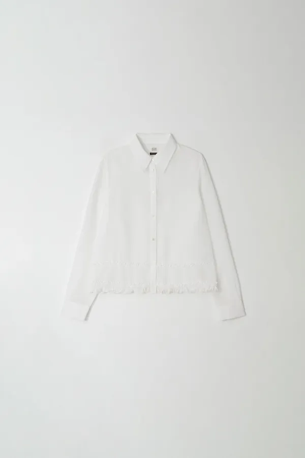Frilled Shirt (white)
