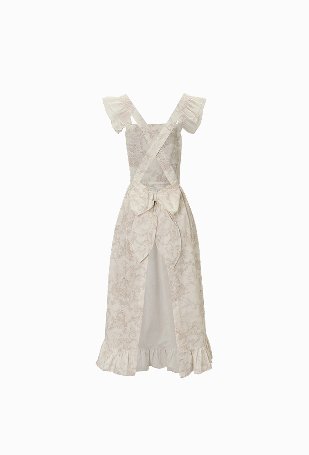그레이스유 Ashlyn Apron (Brown) 상품 이미지 3