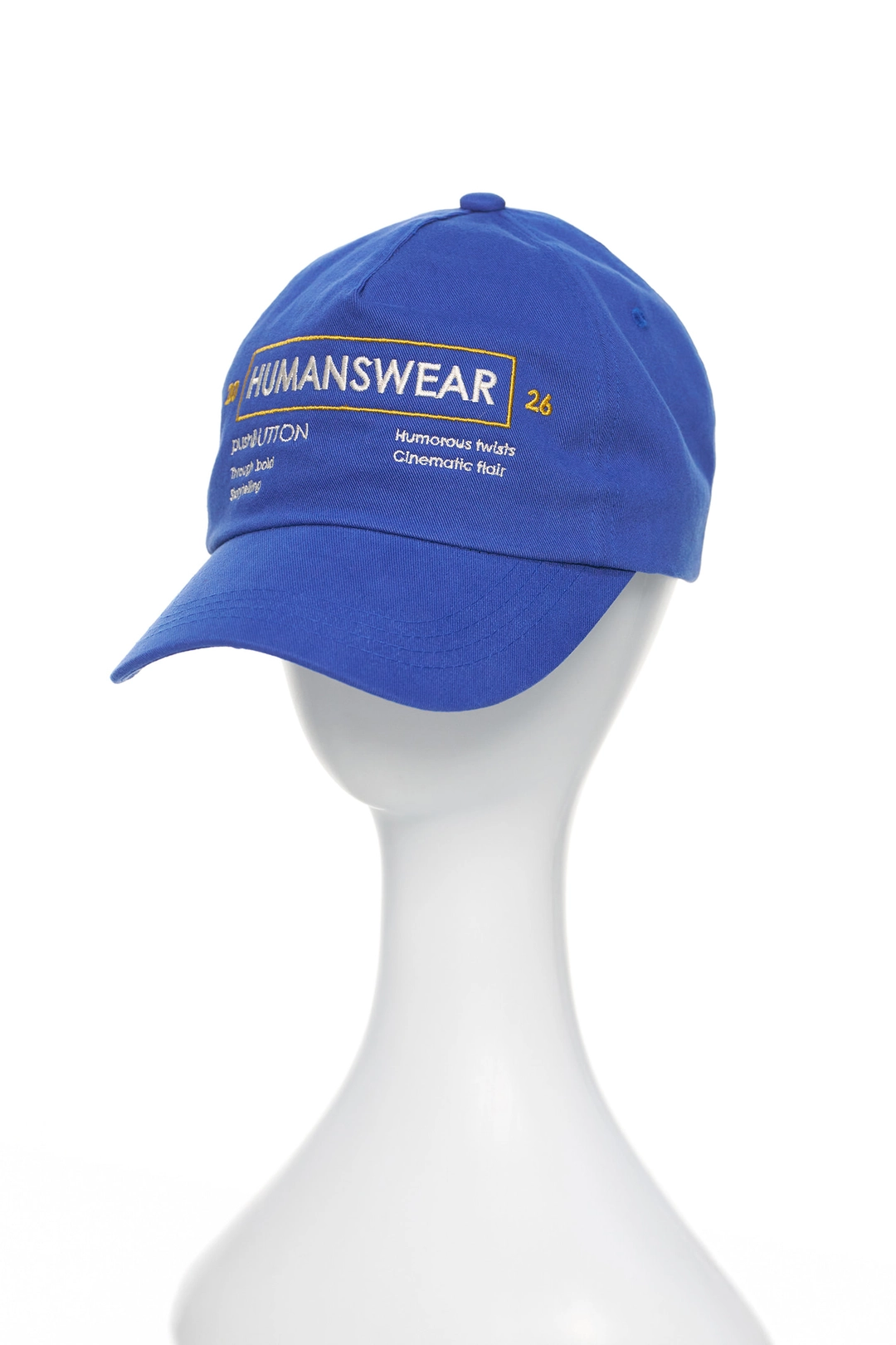 푸쉬버튼 PS26 BLUE EMBROIDERED LOGO BALL CAP 상품 이미지 3
