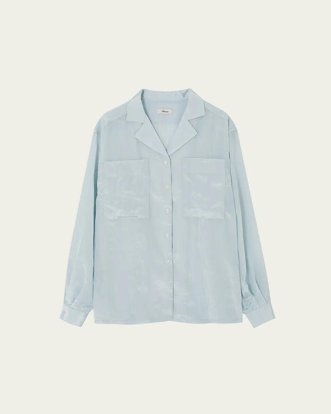 Maze Pocket Blouse - Sky Blue