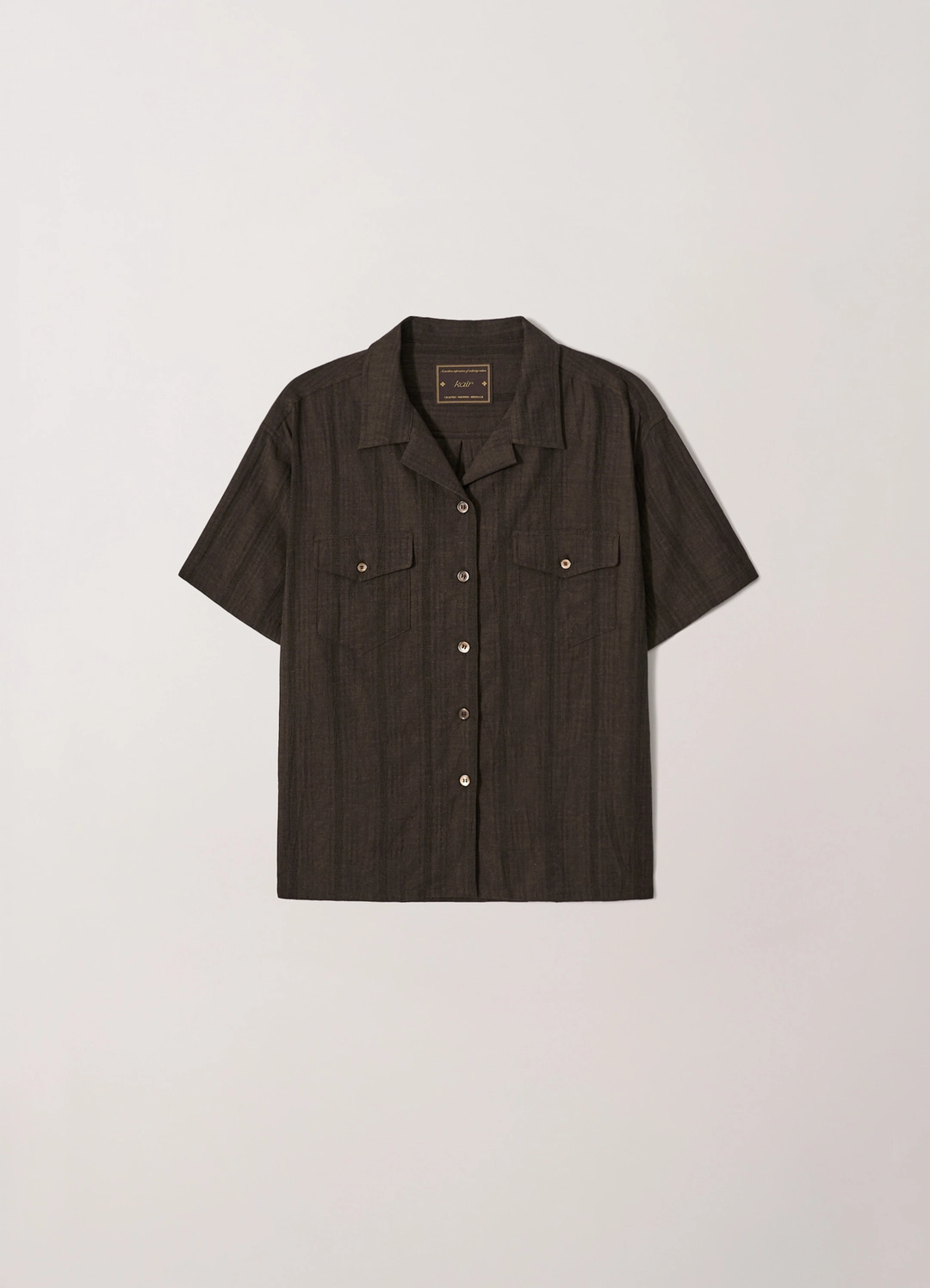카이르 3rd / Melo Two-Pocket Shirt (Brown) 상품 이미지 1