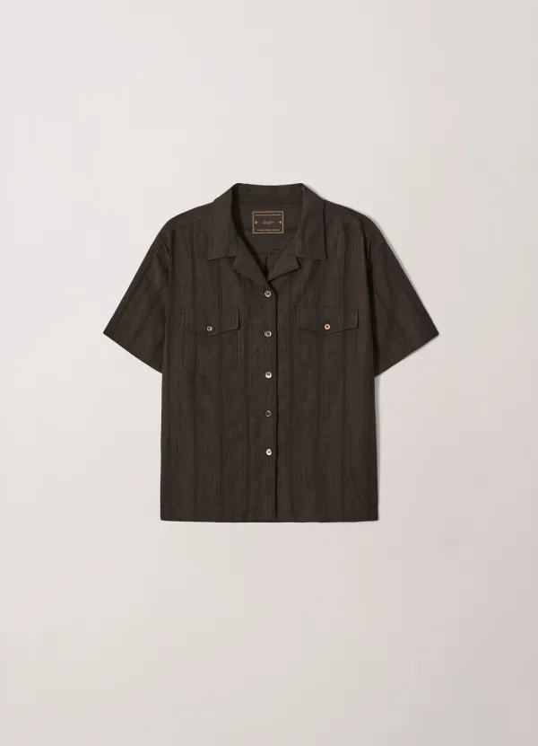 3rd / Melo Two-Pocket Shirt (Brown)