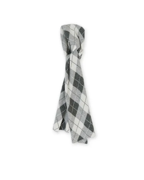 Argyle Muffler, Grey