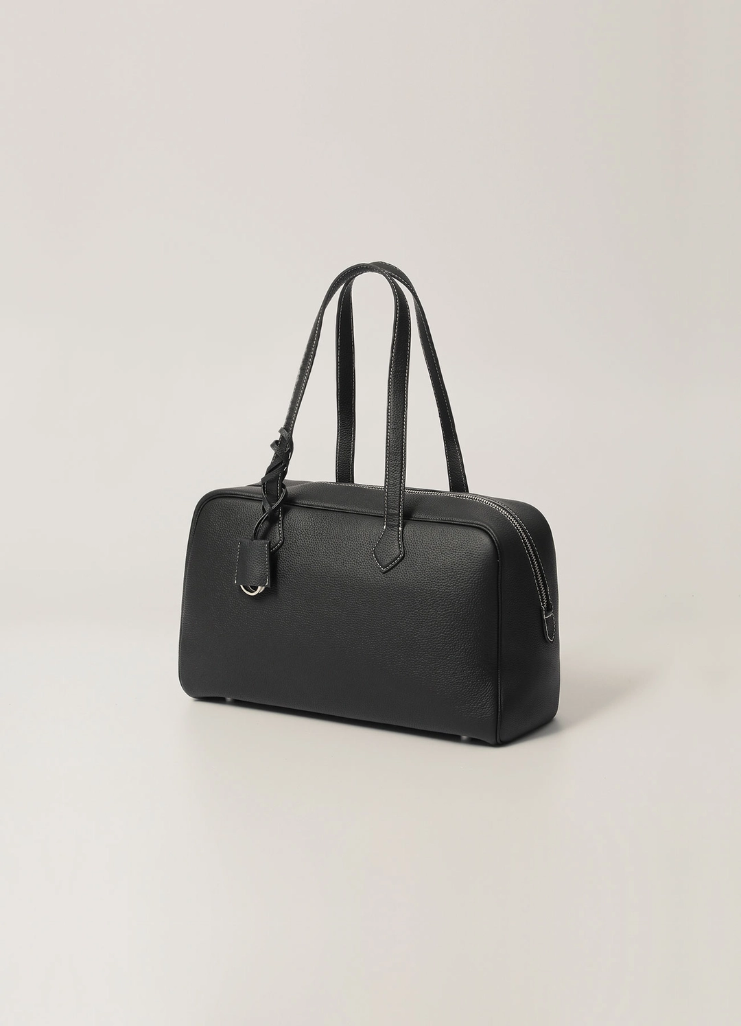페블엠 Bowling Shoulder Bag Large - Black 상품 이미지 1