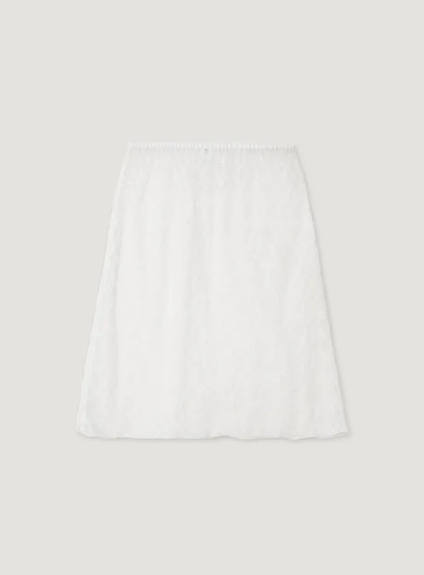 SHAM LACE SKIRT_IVORY