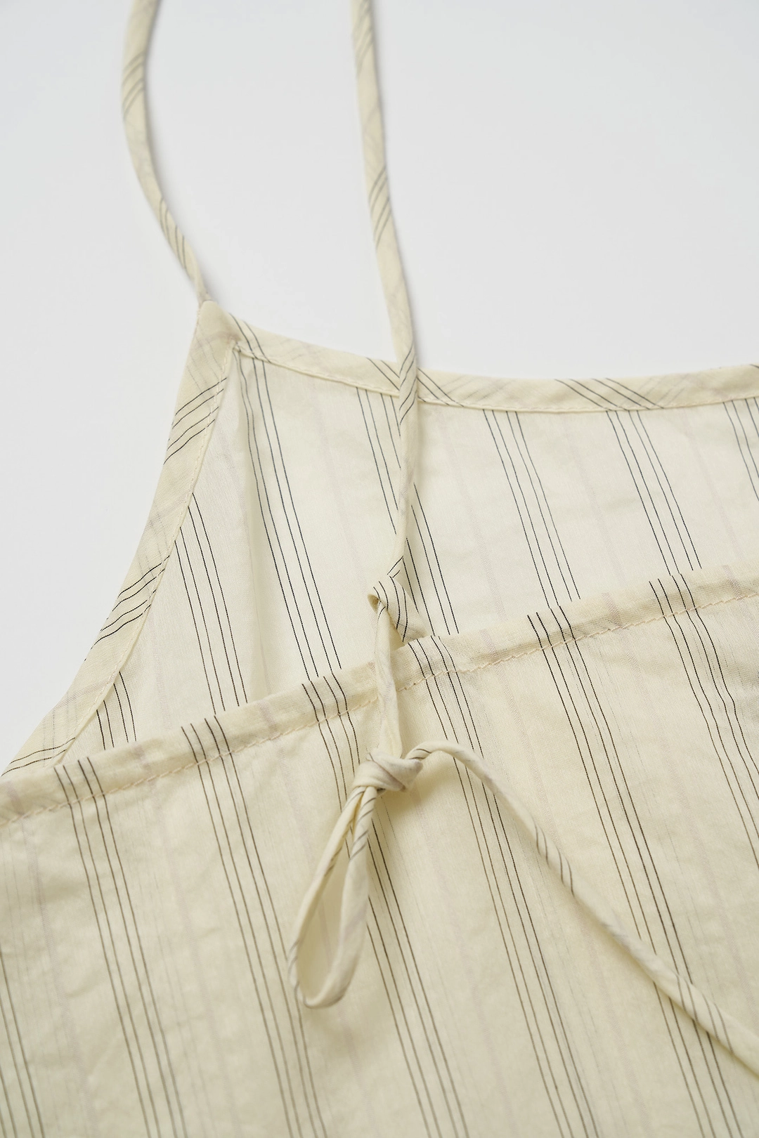 비아플레인 Via Bees stripe sleeveless (Ivory stripe) 상품 이미지 1