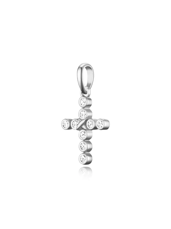 Circle Cross Charm_M