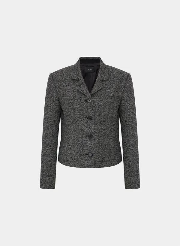 Edvin wool tweed pocket JK
