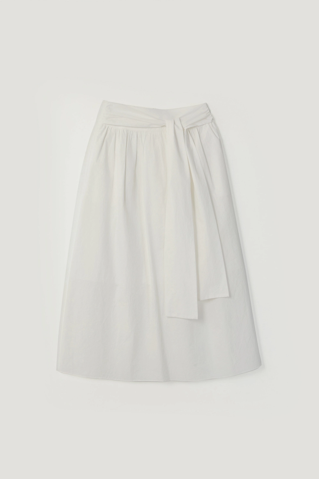 세이지먼트 TALIA TIE LONG SKIRT_IVORY 상품 이미지 1