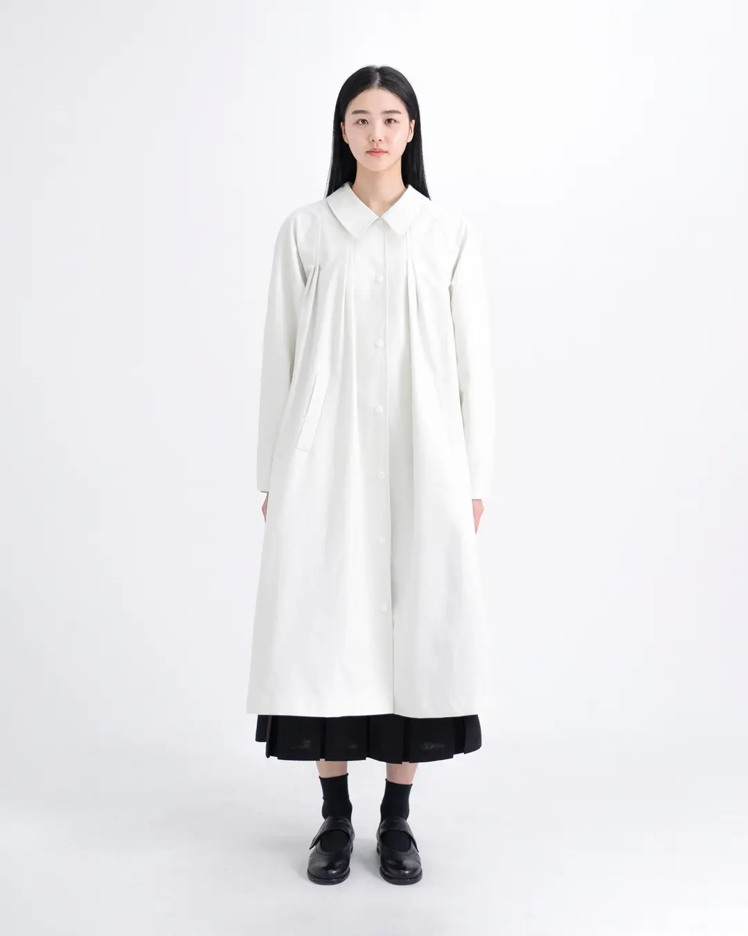 유노이아 pleats annie trench coat 상품 이미지 2