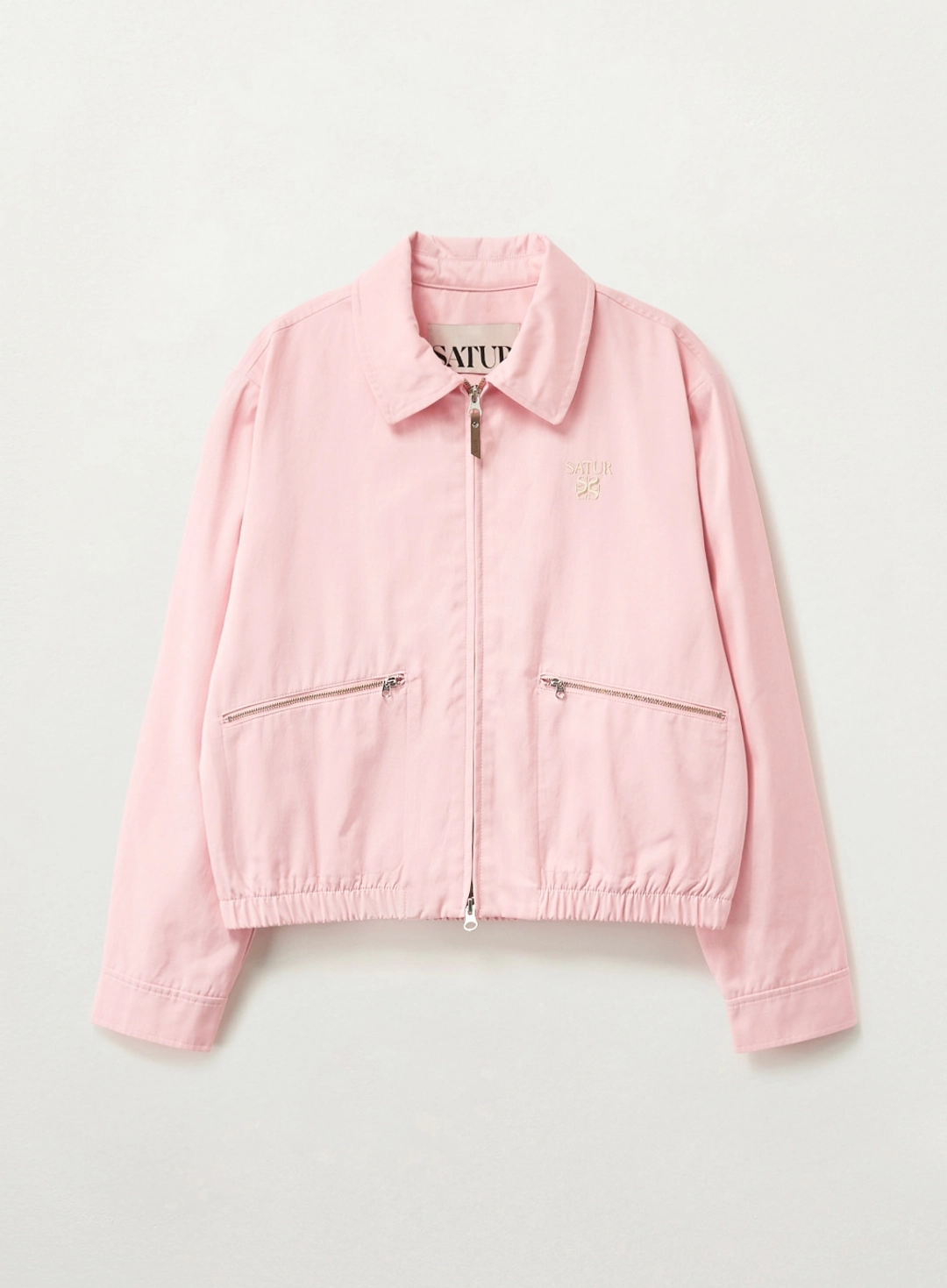 세터 (W) Maron Collar Blouson Jacket - Pink 상품 이미지 1