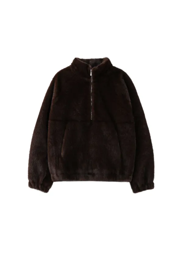 Mused Minky Anorak - Brown