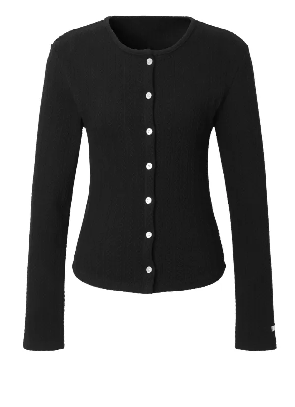 Jacquard Cardigan