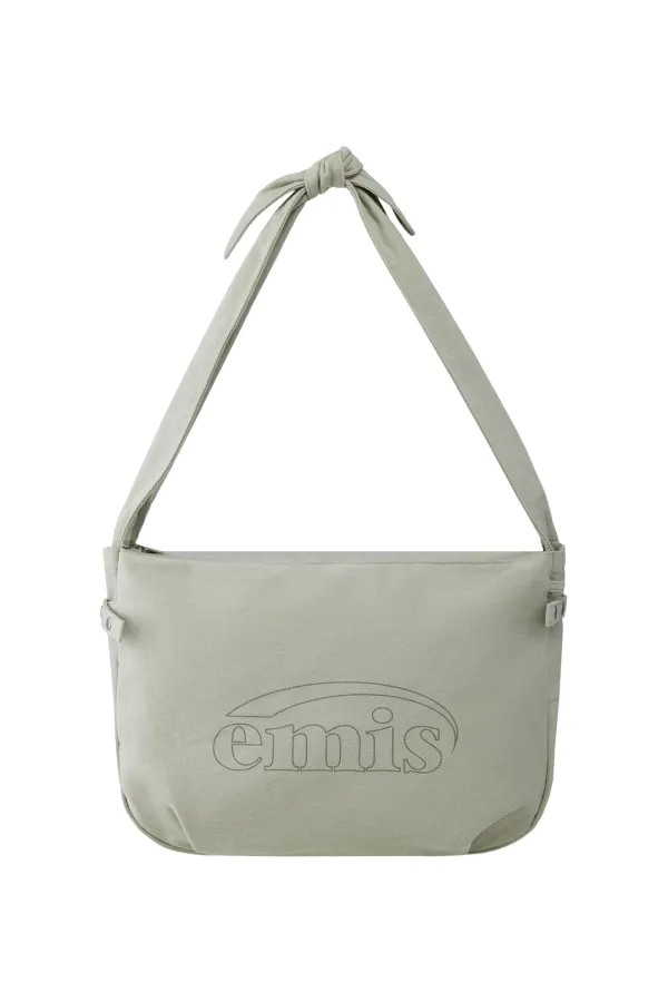 VINTAGE COTTON CROSSBODY BAG-ASH BEIGE